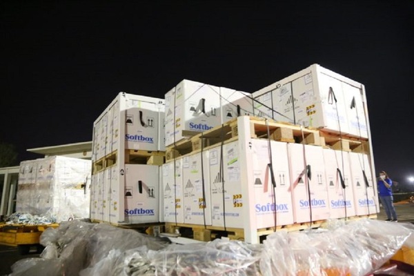 Arribaron a Paraguay las 72.000 dosis de Pfizer Pediátrica