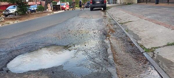 Nuevos “arroyos” de la Essap en Lambaré - Nacionales - ABC Color