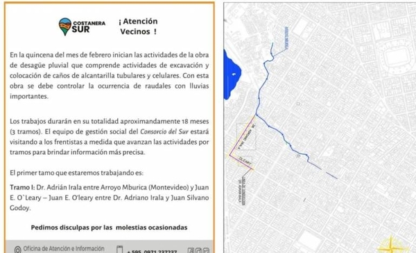 Diario HOY | Iniciarán las primeras obras de la Costanera Sur