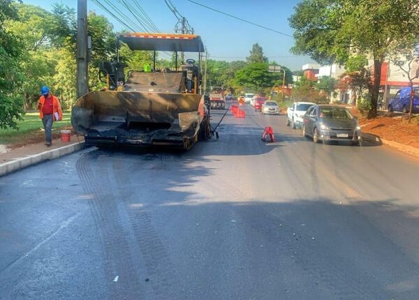 Bacheo sobre Ruta Py 07 presenta avance del 60% - La Clave