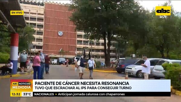 Paciente de cáncer necesita realizarse resonancia - ABC Noticias - ABC Color