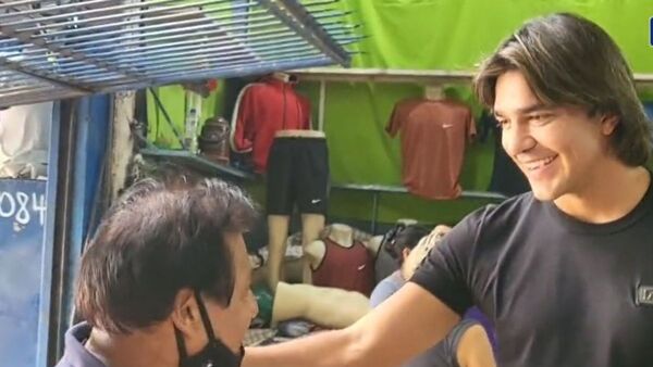 Moreno Martins fue a captar socios en el MERCADO 4
