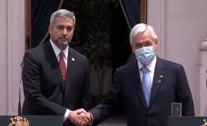 Diario HOY | Abdo y Piñera resaltan amistad y proyectos de integración entre Paraguay y Chile