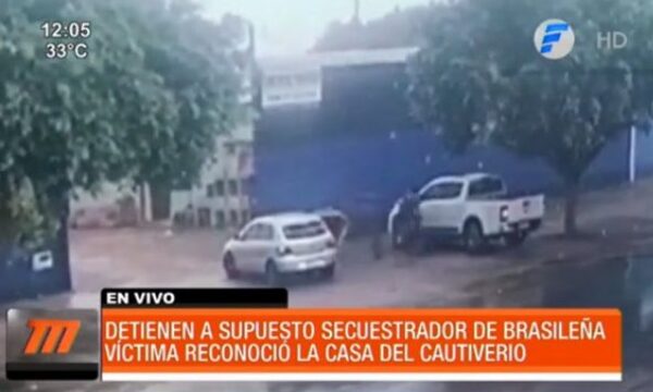 Detienen a supuesto secuestrador de comerciante brasileña | Telefuturo