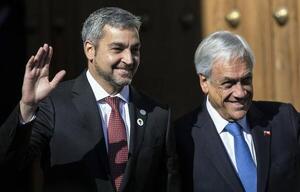 Abdo tras reunión con Piñera: “Venimos a afianzar los lazos para crecer juntos”