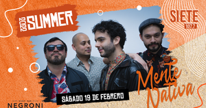 Cierre de Summer Siete: Mente Nativa en concierto
