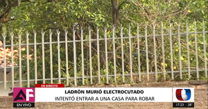 Lambaré: presunto ladrón murió electrocutado tras intentar ingresar a una vivienda