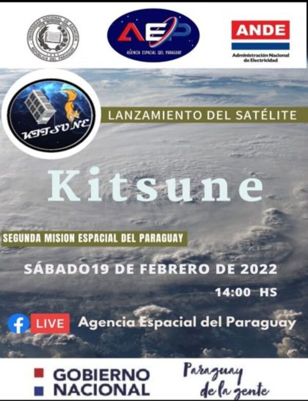 Paraguay forma parte de la misión del satélite Kitsune, que será lanzado mañana - Nacionales - ABC Color