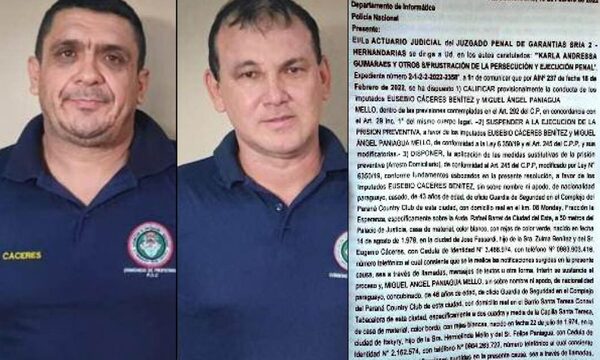 Juez ya mandó a su casa a guardias queposibilitaron fuga de un narcotraficante – Diario TNPRESS