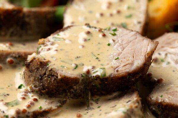Cerdo a la cerveza negra y mostaza con ensalada alemana, ¡una delicia! - Gastronomía - ABC Color