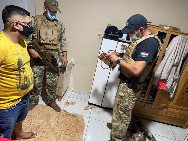 Detienen a presunto sicario de la hija del gobernador de Amambay