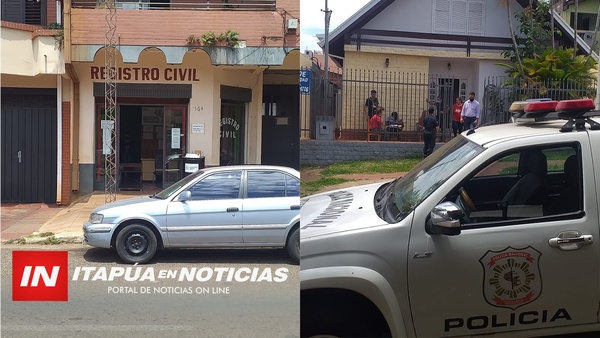 INVESTIGAN REGISTRO CIVIL TRAS DENUNCIA POR "CASAMIENTOS MAU" - Itapúa Noticias