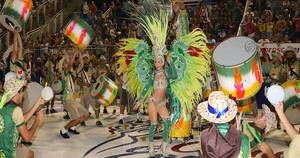 La Nación / Celebran la previa del Carnaval de Encarnación 2023