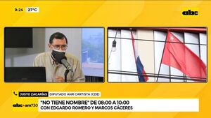 Intento de juicio político a Quiñónez es solo por disputa interna de colorados dice Justo Zacarías - Noticiero Cardinal - ABC Color
