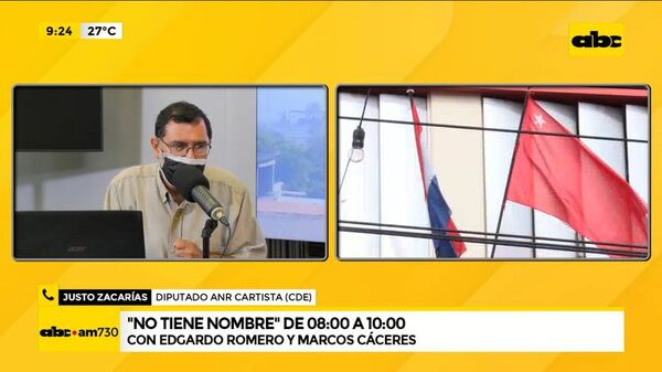 Intento de juicio político a Quiñónez es solo por disputa interna de colorados dice Justo Zacarías - Noticiero Cardinal - ABC Color