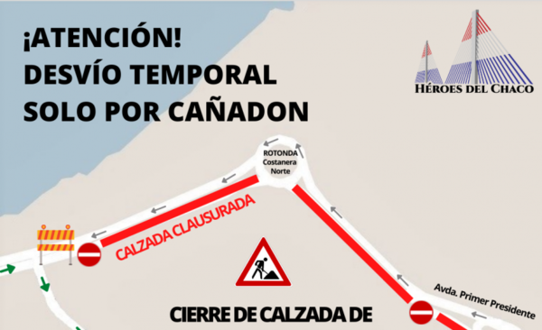 Diario HOY | Hoy cierran ambos carriles de salida de la Costanera Norte