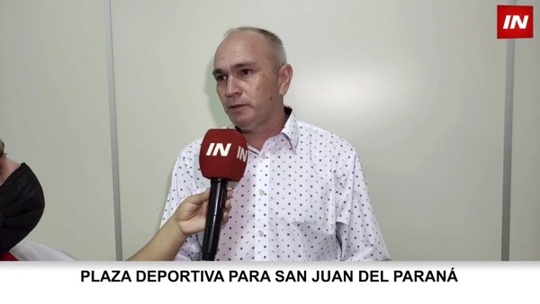 BARRIO AZOTEA DE SAN JUAN DEL PARANÁ CONTARÁ CON PLAZA DEPORTIVA - Itapúa Noticias