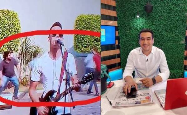 Crónica / "No nos percatamos que salía al aire la pelea en el fondo", he'i conductor de TV