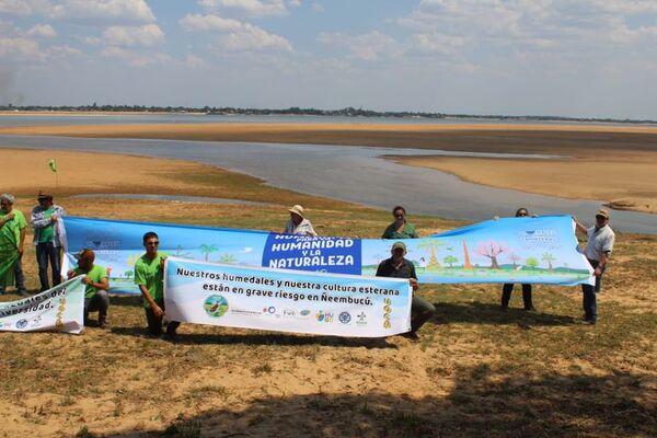 Ambientalistas se reúnen en Pilar para planificar cómo cuidar el “Gran pantanal del sur” - Nacionales - ABC Color