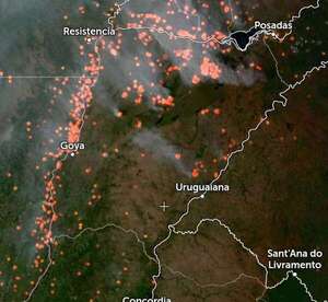 Ante inacción del gobierno K, Bolsonaro envía bomberos a Corrientes a combatir los incendios