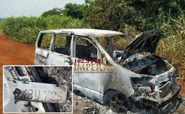 Imposible identificar cuerpo calcinado hallado dentro de un vehículo incinerado