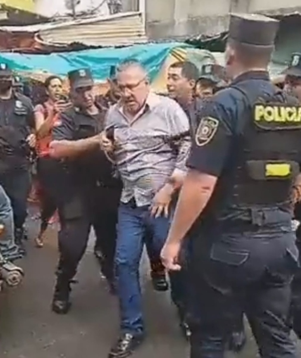 Detienen a Ojeda por agresión al director del Mercado 4 - Megacadena — Últimas Noticias de Paraguay