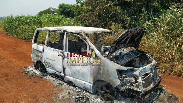 Incineración de vehículo: Dan a conocer nombre de probable víctima