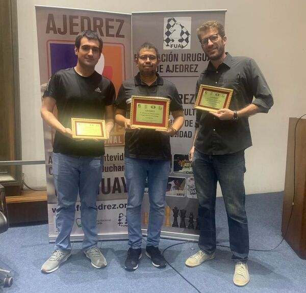 Ajedrez: Delgado, campeón en Montevideo - Polideportivo - ABC Color