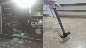 A gritos evitan hurto en un local del circuito comercial