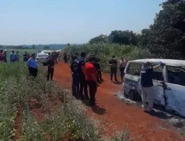 Identifican a hombre hallado calcinado en una camioneta en Amambay - Noticiero Paraguay