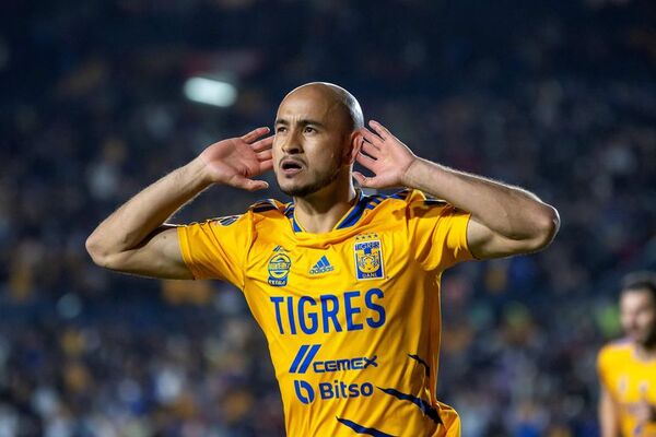 González marca en la victoria de Tigres - Fútbol - ABC Color