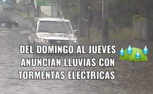  Sacá el paraguas: Va a llover este domingo