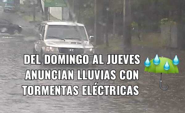Sacá el paraguas: Va a llover este domingo