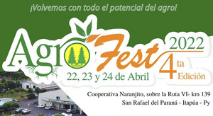 4TA. EDICIÓN DE AGROFEST ESTÁ PREPARÁNDOSE CON TODO PARA ABRIL  - Itapúa Noticias