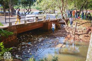 Municipalidad de CDE replica intensa minga ambiental en torno al lago de la República - La Clave