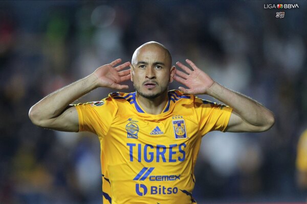 En racha: Carlos González volvió a marcar un golazo en la victoria de Tigres