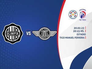 Apertura: Olimpia oficia de local este domingo ante Libertad por la fecha 3