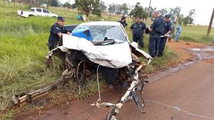 Tres personas mueren en accidente de tránsito en PJC