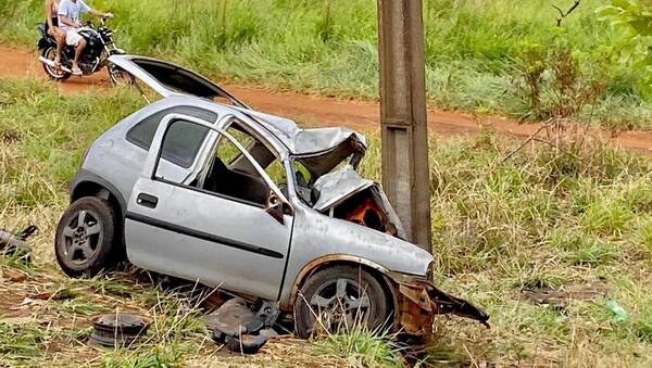 Crónica / Fatal accidente: bebé fue hallado en el regazo de su papá, quien manejaba el auto