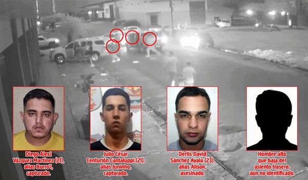 Un abatido, dos capturados y un NN en caso cuádruple homicidio de PJC - Nacionales - ABC Color