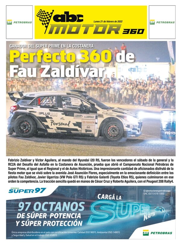 Perfecto 360 de Fau Zaldívar - Automovilismo - ABC Color