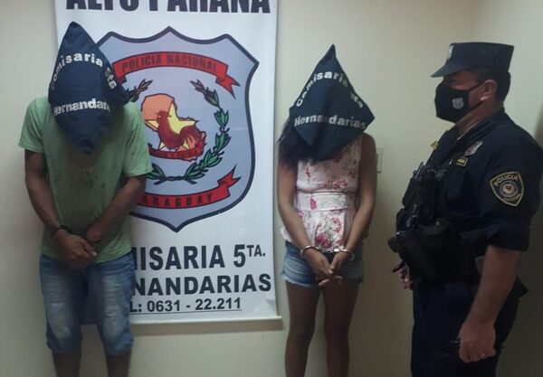 Cae detenida una pareja de delincuentestras asaltar a una mujer en Hernandarias – Diario TNPRESS