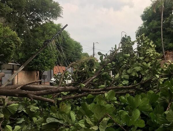 Fuertes vientos dejan sin luz a varias ciudades de Central · Radio Monumental 1080 AM