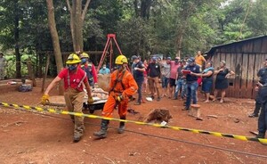 Encontró muerto a su papa en un pozo, con varias puñaladas