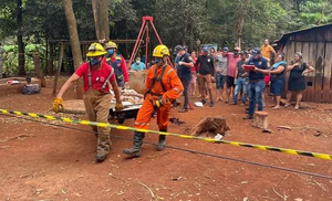 Asesinaron a puñaladas a un hombre y lo tiraron en un pozo - Noticiero Paraguay