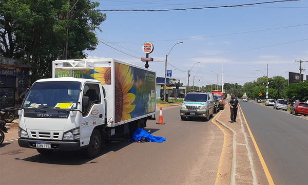 Reportan accidente fatal en Cruce Coronel Oviedo - OviedoPress