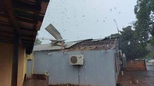 Crónica / Temporal destrozó una comisaría y sus personales se salvaron de milagro