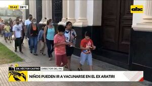 Niños pueden ir a vacunarse en el ex-Aratirí - ABC Noticias - ABC Color
