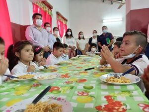 Merienda y almuerzo escolar en Ñeembucú desde el primer día de clases - Nacionales - ABC Color