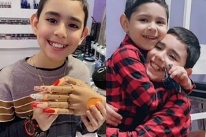 Tiene 10 años y hace manicura para pagar la cirugía de su hermanito - Noticiero Paraguay